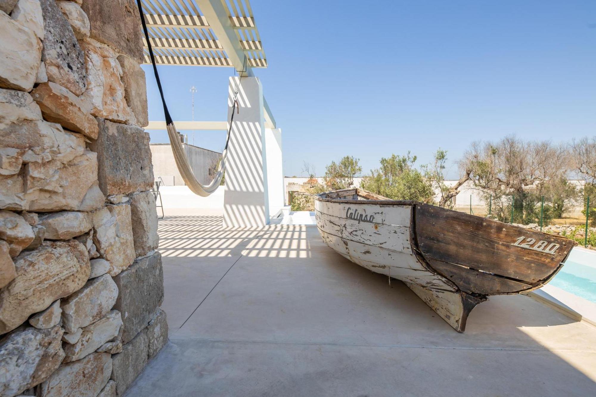 Trullo Monia Villa Torre Suda Exterior foto